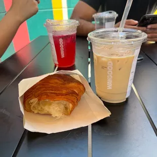 Good and proper latte  Targaryen   Croissant