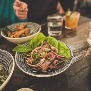 Yum Nua Yang (BBQ beef)