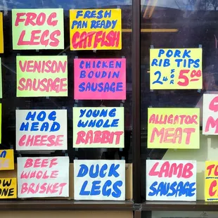 What amazing choices for meat eaters!!!