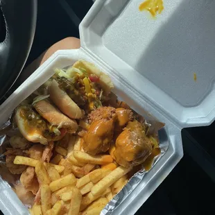 Wayne Head Special with Golden Sauce