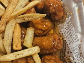 Woodland Burgers and Wings