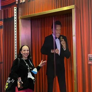 I took my mask off for this photo (pandemic) About to go in to see the show Wayne Newton: Up close and Personal (May 4.2022)