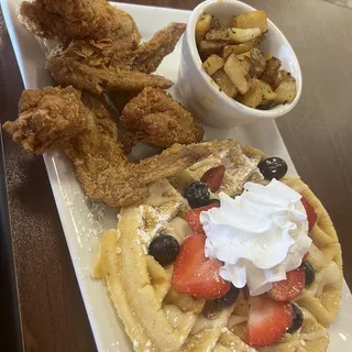 Berry Waffle