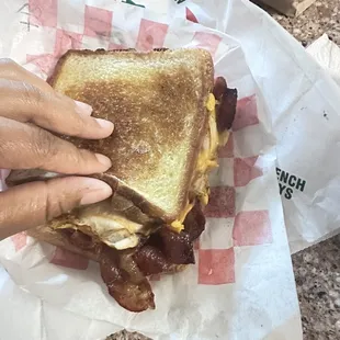 Bacon Egg &amp; Cheese Sandwich