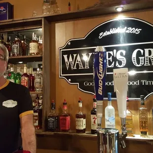 Wayne, proprietor