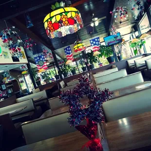 interior, sushi and sashimi