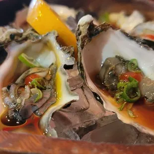 Very Tiny Oysters $15  - Not worth ordering