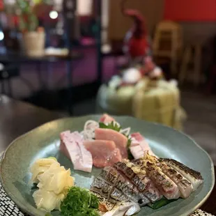 sushi, food, sashimi, sushi and sashimi