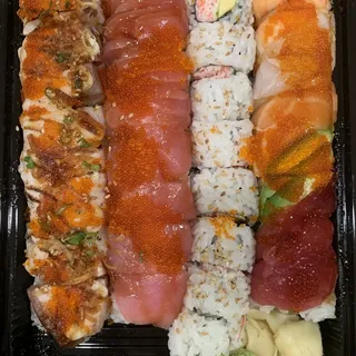 Double Hamachi Roll