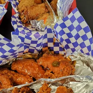 fried chicken wings, poultry, bbq chicken, chicken, chicken wings, food, chicken wings and fried chicken, fried chicken, bbq wings