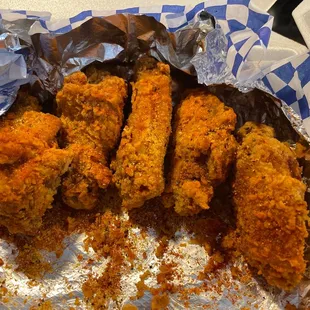 1/2 order lemon pepper chicken wings