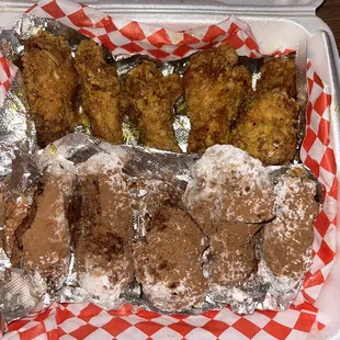 Funnel Cake Wings