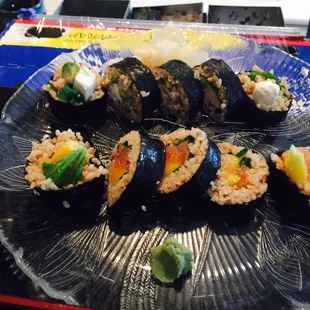 Tuna Salmon Rolls