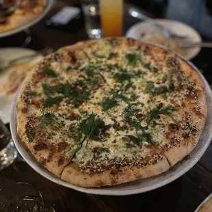 Smoked Whitefish pizza