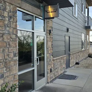Outside