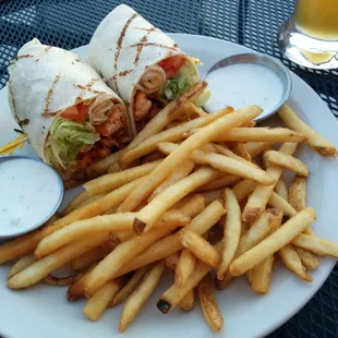 Chili Chicken Wraps