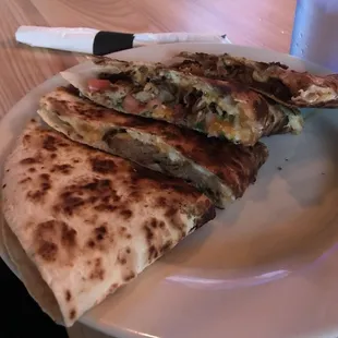 Shredded Pork Quesadillas