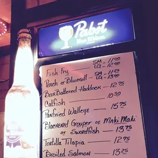 Friday Night Fish Fry Specials 11/21/14