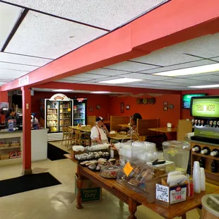 sushi and sashimi, interior