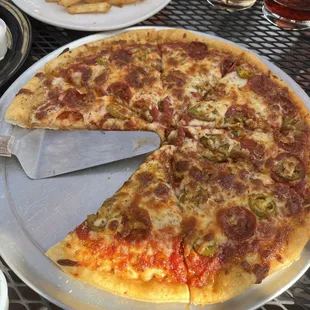 Pep in your step pizza