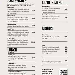 Sandwiches, FINALLY!