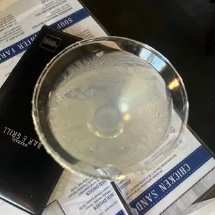 a martini