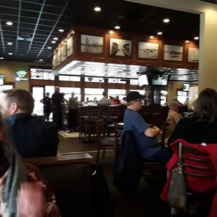 Dining and bar area