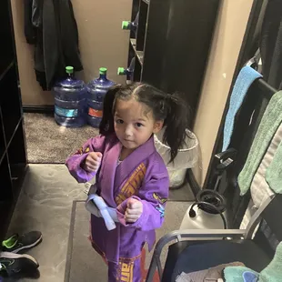 Starting her off.