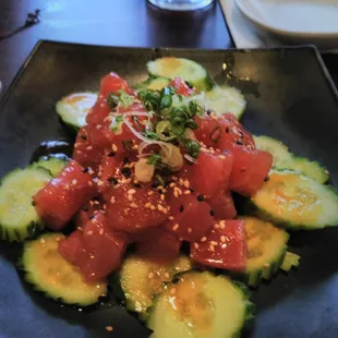 Poke salad - yummy!