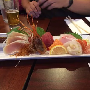 Sashimi platter