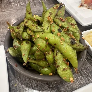 Garlic Edamame