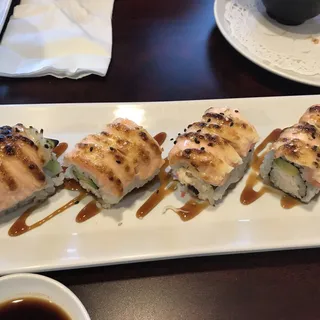 Baked Salmon Roll