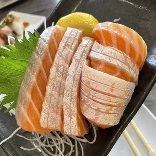 Salmon Belly Sashimi