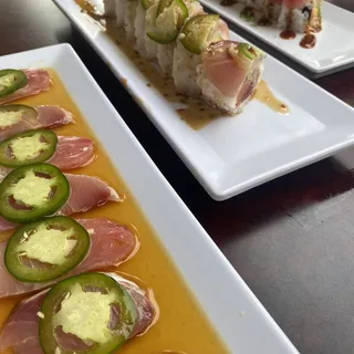Hamachi with Jalapeno