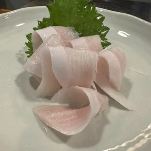 Yellowtail Belly Sashimi by Chef Nan