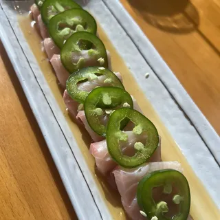 Hamachi with Jalapeno