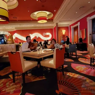 sushi and sashimi, interior