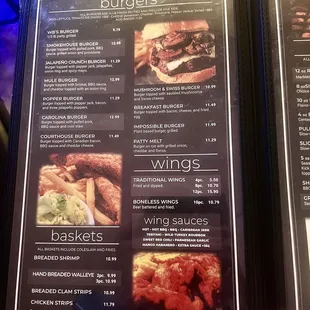 Menu - October 1, 2024