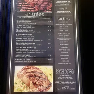 Menu - October 1, 2024