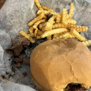 Smoked Beef Brisket Sandwich