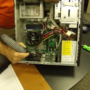 Cleaning a Computer