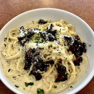 Cheese Wheel Special with mushrooms