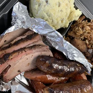 2 Meat Plate and 2 Sides