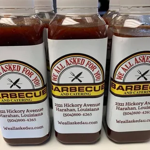 Our own delicious Barbecue Sauce
