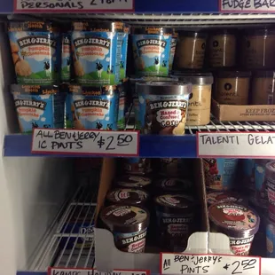 They have ice cream too