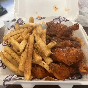 Spicy Garlic Parm Wings Combo