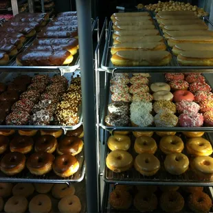 a variety of doughnuts
