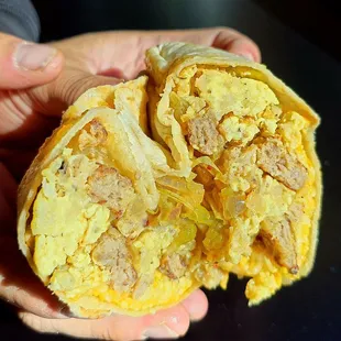 Breakfast burrito