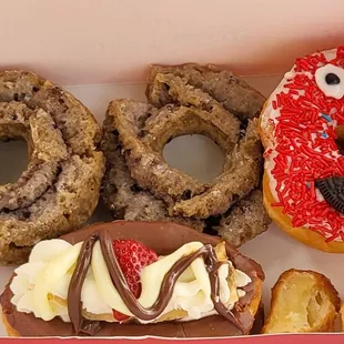 a variety of doughnuts