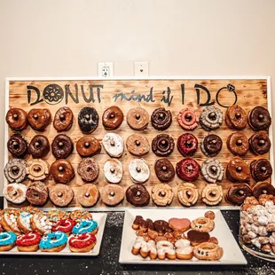 Donut Wall for a wedding!